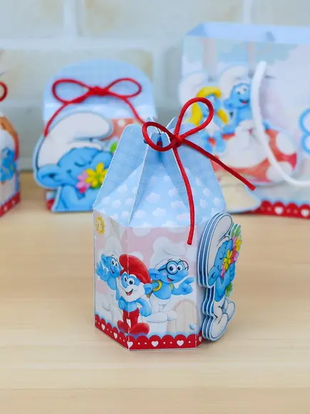 Personalizados Smurfs 50 Peças