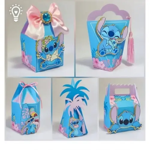 Personalizados Stitch Menina 20 Peças