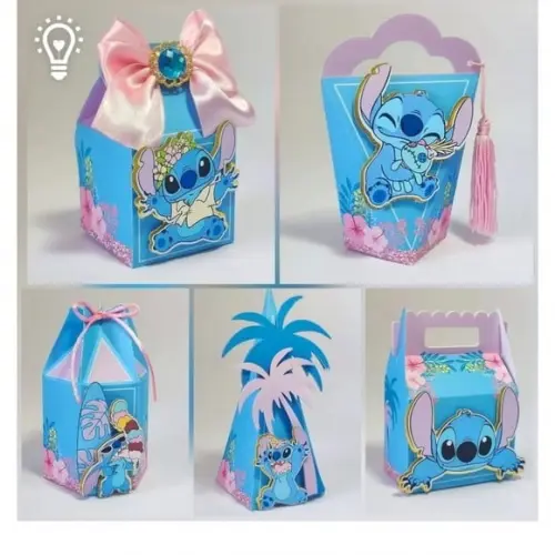 Personalizados Stitch Menina 40 Peças