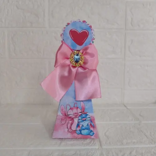 Personalizados Stitch e Angel 20 Peças
