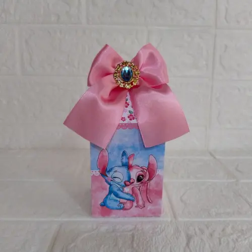 Personalizados Stitch e Angel 30 Caixas