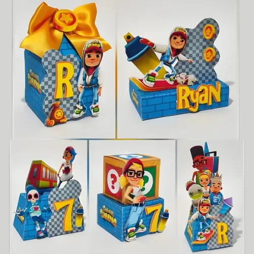 Personalizados Subway Surfers 40 Peças