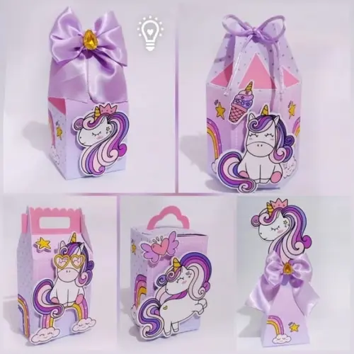 Personalizados Unicórnio 40 Peças