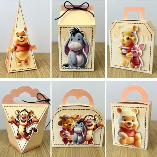 Personalizados Ursinho Pooh 30 Peças