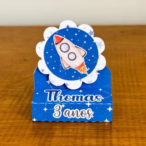 Porta Bis Duplo Astronauta