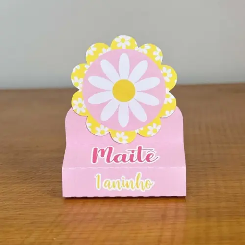 Porta Bis Duplo Margaridas