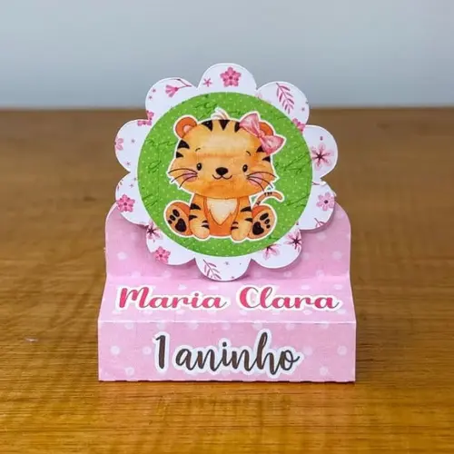 Porta Bis Duplo Safari Baby Menina