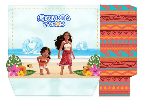 Sacola Personalizada Moana 2
