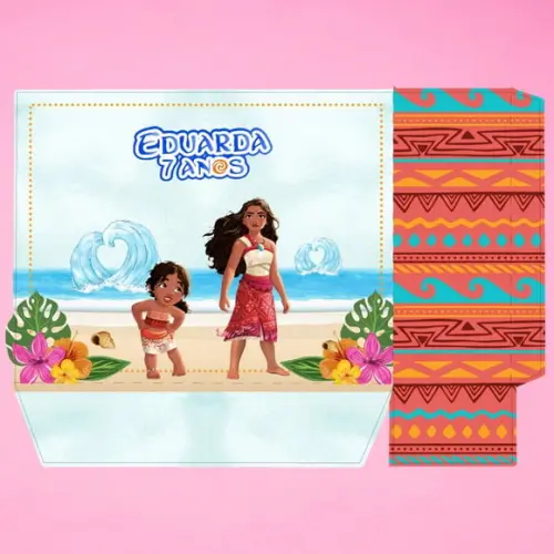 Sacola Personalizada Moana 2