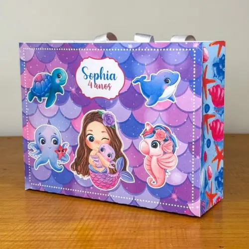 Sacola Personalizada Sereia