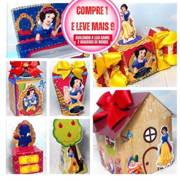 Arquivo de Corte Branca de Neve Studio Cod.: 163