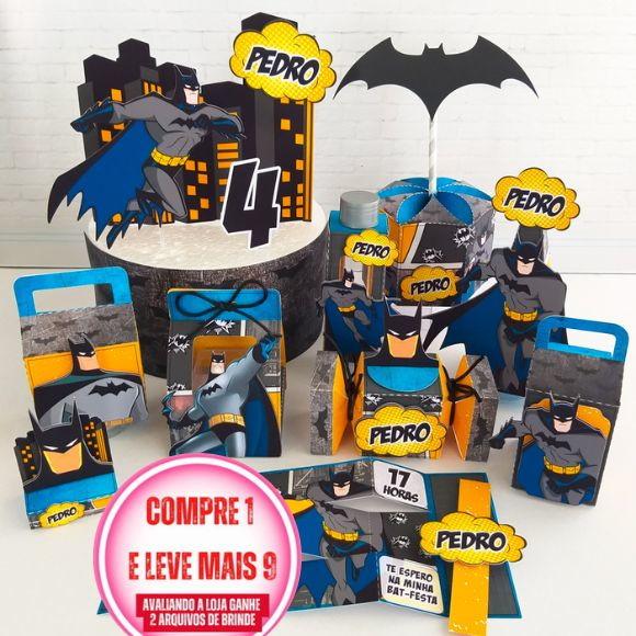 Arquivo de Corte Batman Studio, pdf Cod.: 755