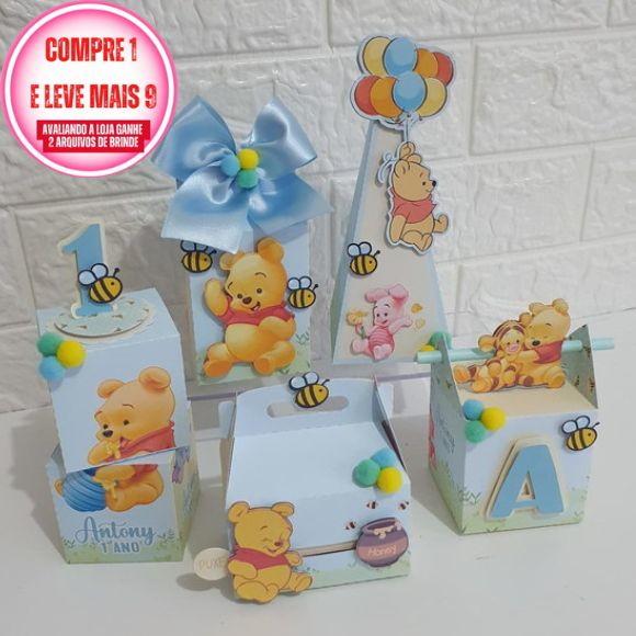 Arquivo de Corte Ursinho Pooh Studio #2872
