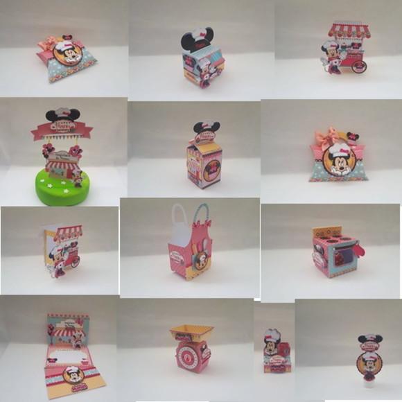 Arquivo de corte Minnie Confeiteira STUDIO #2217