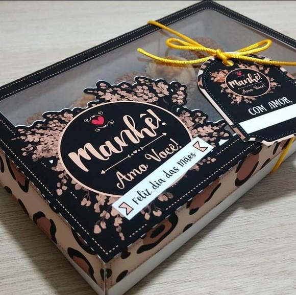 Arquivo de corte Caixa 15 Doces Dia das Mâes COD:. 673