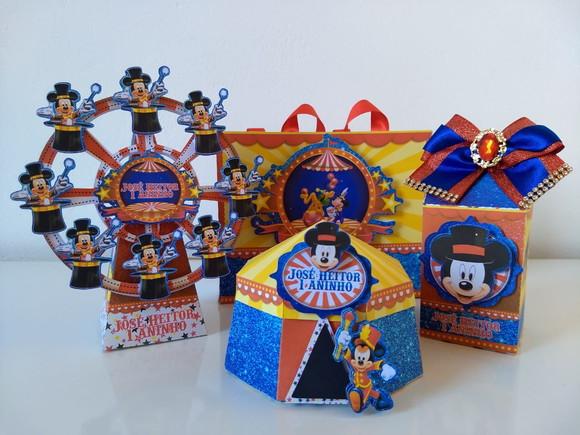 Arquivo de corte Circo do Mickey STUDIO, PDF COD.: 2634