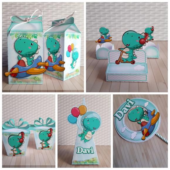 Arquivo de corte Dino Baby STUDIO, PDF e PNG #1988