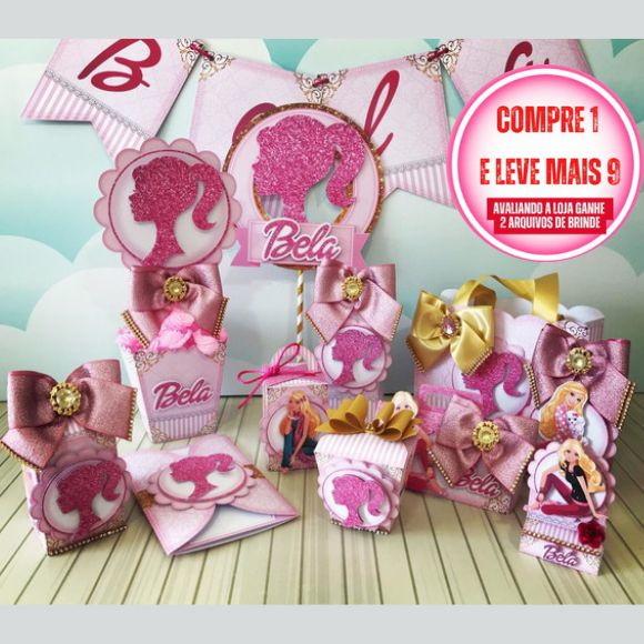 Arquivo de Corte Barbie Studio, pdf e Png Cod:1912