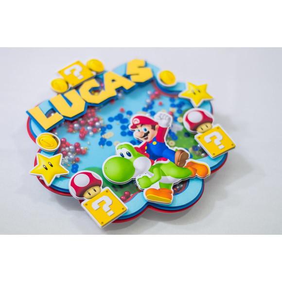 Arquivo de corte Topo de Bolo Super Mario STUDIO - PDF #036