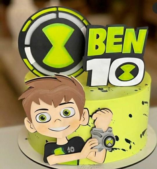 Arquivo de corte Topo de Bolo Ben 10 CAMADAS STUDIO #2047