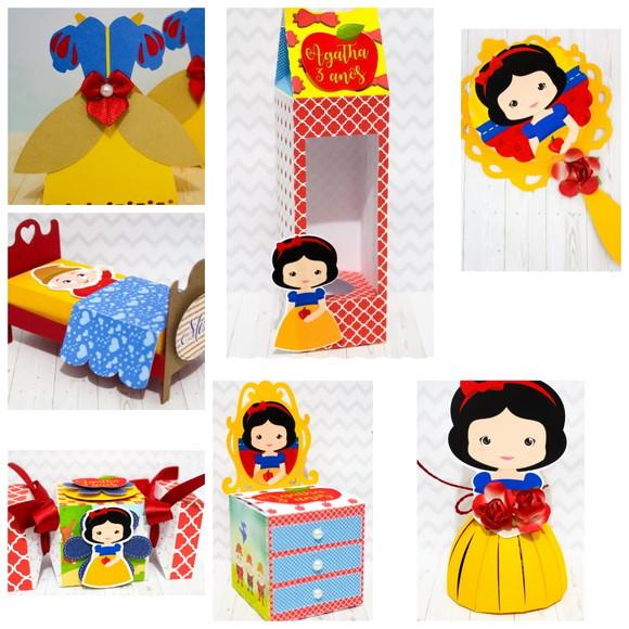 Arquivo digital de corte Branca de Neve STUDIO #044