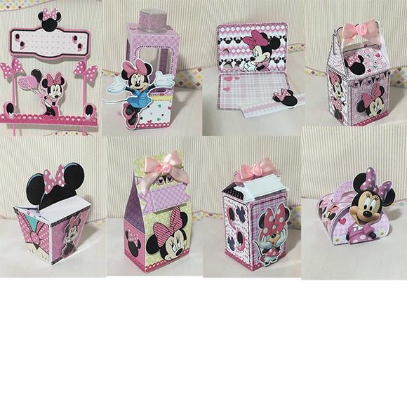 Arquivo de corte Minnie Rosa STUDIO E PDF COD.:2213