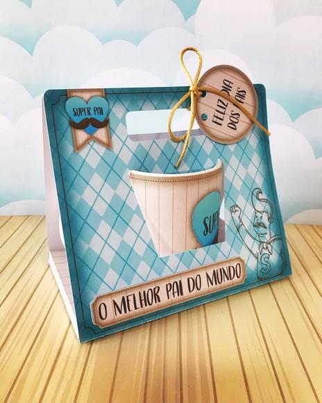 Arquivo de corte Porta Caneca Dia dos Pais COD:.886