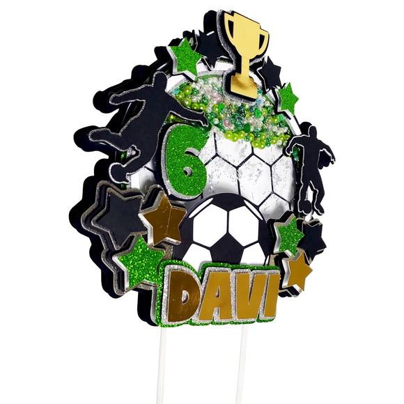 Arquivo de corte Topo de bolo Futebol STUDIO E PDF COD.:1284