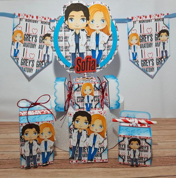 Arquivo de corte Só um Bolinho Greys Anatomy COD.: 851