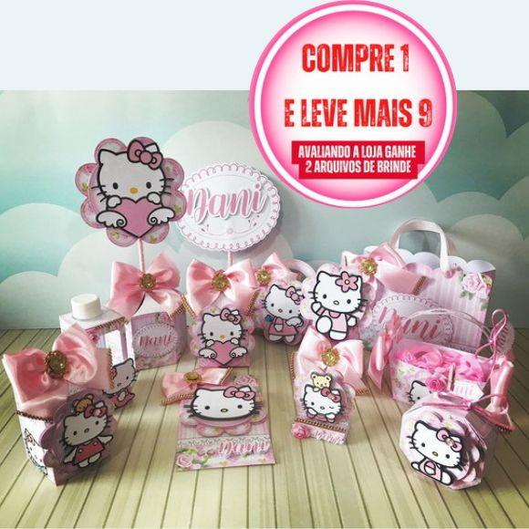 Arquivo de Corte Hello Kit Studio, pdf e Png - Cod.:1874