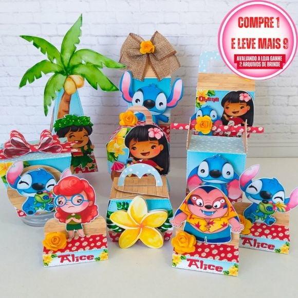 Arquivo de Corte Lilo Stitch Studio, pdf - Cod.:2810