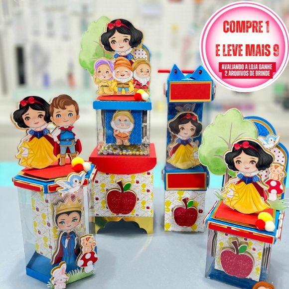 Arquivo de Corte Branca de Neve Studio, pdf - Cod.:2924