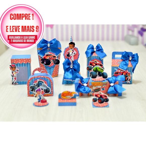 Arquivo de corte Blaze And Monster Machine STUDIO #2388