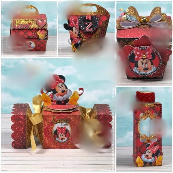 Arquivo de corte Minnie Vermelha STUDIO E PDF- COD.: 2215