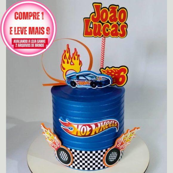 Arquivo de Corte Topo de Bolo Hotwells Studio #2856