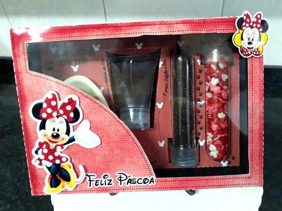 Arquivo de corte Caixa Mini Confeiteiro Minnie COD.: 266