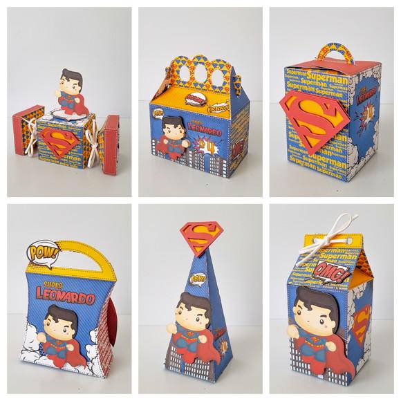 Arquivo de Corte Super Man Studio, pdf e Png- Cod.: 741