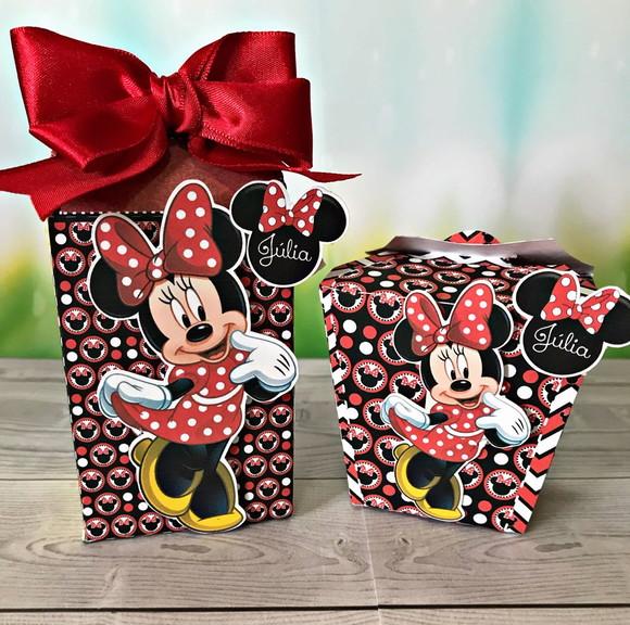 Arquivo de corte Minnie Vermelha STUDIO E PDF- COD.: 1200
