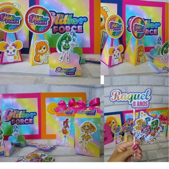 Arquivo De Corte Glitter Force Studio- Cod.: 2754