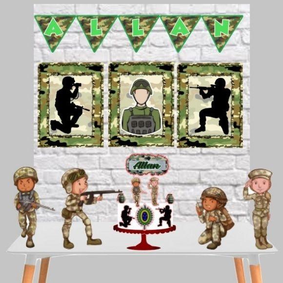 Arquivo de corte Exercito STUDIO COD.:2252