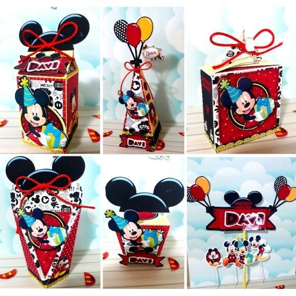 Arquivo de corte Mickey STUDIO, PDF E PNG COD.: 2614