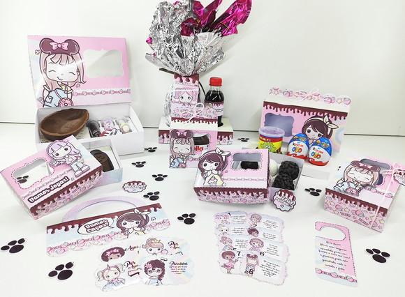 Arquivo de corte Pascoa Girls STUDIO, PDF E PNG #2552