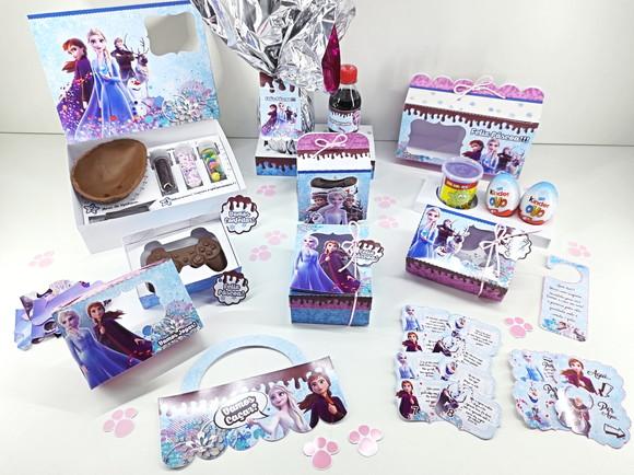 Arquivo de corte Pascoa Frozen STUDIO, PDF E PNG COD:2550