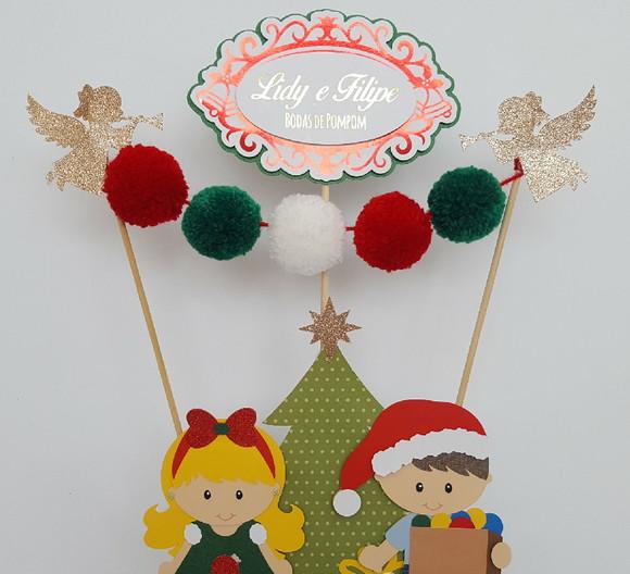 Arquivo de corte Topo de Bolo Natal STUDIO- COD.:2371