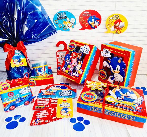 Arquivo de corte Pascoa Sonic STUDIO e PDF COD.1682