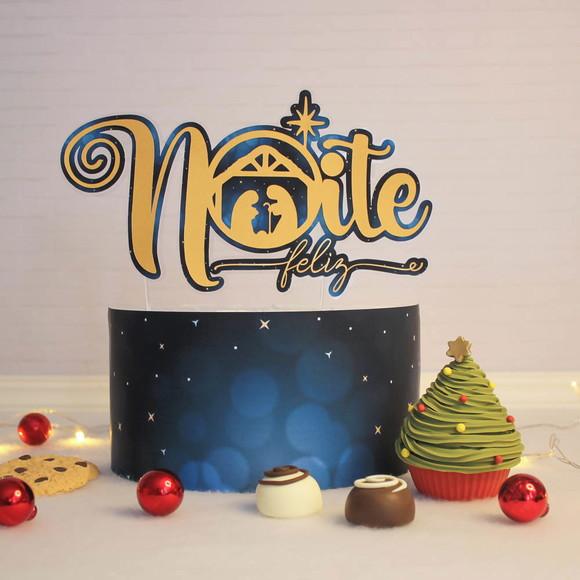 Arquivo de corte Topo de Bolo Natal STUDIO- COD.:1430