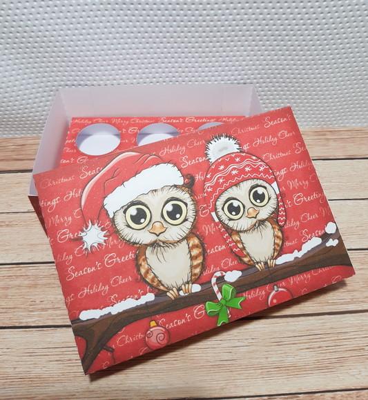 Arquivo de corte Caixa 6 Doces Natal STUDIO COD:.1311