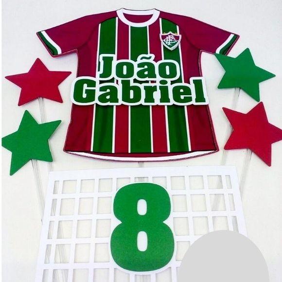 Arquivo corte Topo de Bolo Fluminense COD.: 1027