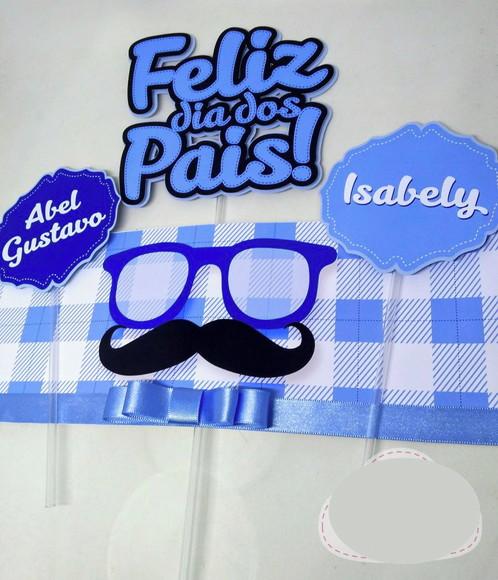 Arquivo de corte Topo de bolo Dia dos Pais COD:. 968