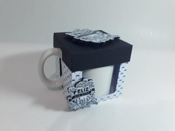 Arquivo de corte Caixa Pra Caneca Dia dos Pais COD:. 871